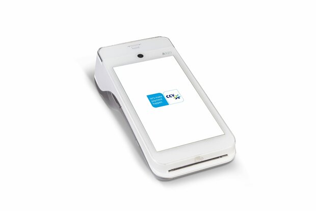 Huur mobiele pin A920 met bonnenprinter op wif (optie simkaart)