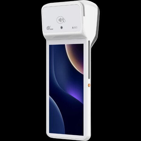 CCV A960 mobiele pin met bonnenprinter op wifi of simkaart